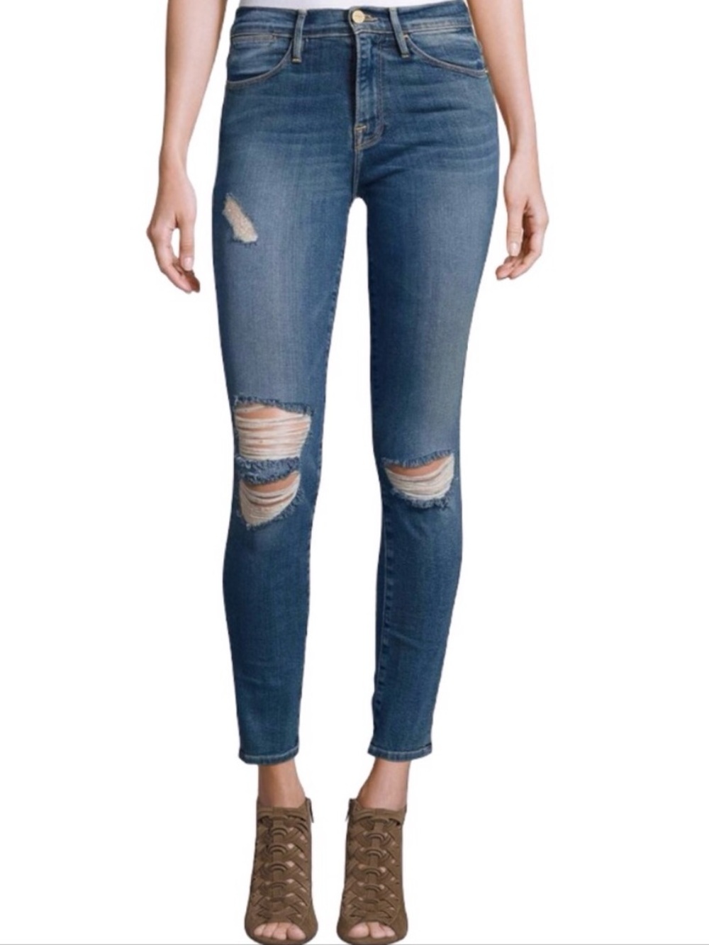 Frame Le High Skinny Jeans Size 30